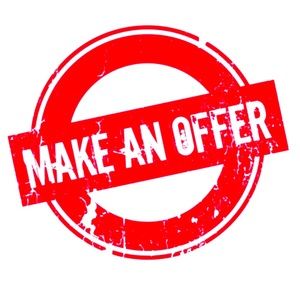 All offers are welcome ☺️Don't Wait for me 😉 make an offer!